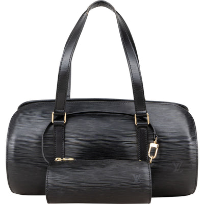 Louis Vuitton Noir Epi Leather Papillon Set Handbag - vintageandkickz
