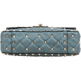 Valentino Quilted Leather Rockstud Spike Medium Chain Crossbody Bag