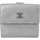 Chanel Quilted Leather Compact CC Wallet