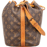 Louis Vuitton Monogram Canvas Sac Noé Petit Shoulder Bag