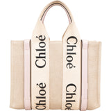 Chloé Canvas Small Woody Tote Handbag