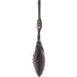 Gucci Horsebit Cotton & Leather Shoulder Bag