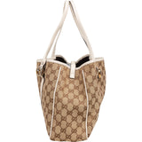 Gucci Monogram GG Twin Interlocking G  Shoulder Bag