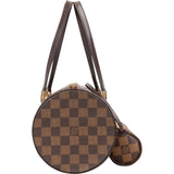 Louis Vuitton Monogram Damier Ebene Canvas Papillon Set Handbag - vintageandkickz