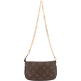 Louis Vuitton Monogram Canvas Mini Pochette Accessoires Shoulder Bag