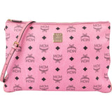 MCM Monogram Visetos Crossbody Clutch Bag