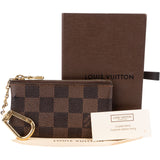 Louis Vuitton Monogram Damier Ebene Cles Key Pouch Wallet