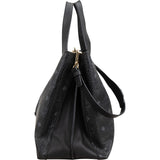 MCM Visetos Monogram Milla Tote Handbag