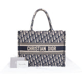 Christian Dior Trotter Monogram Oblique Jacquard  Book Tote Handbag
