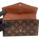 Louis Vuitton Monogram Canvas Sarah Wallet
