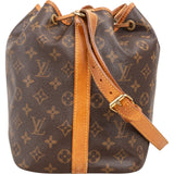 Louis Vuitton Monogram Canvas Sac Noé Petit Shoulder Bag