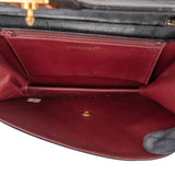 Chanel Quilted Lambskin 24K Single Flap Shoulder Bag