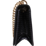 Christian Dior Metallic Patent Leather Diorama Flap Crossbody Bag
