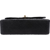 Chanel Quilted Caviar Leather Small Double Flap Shoulder Bag