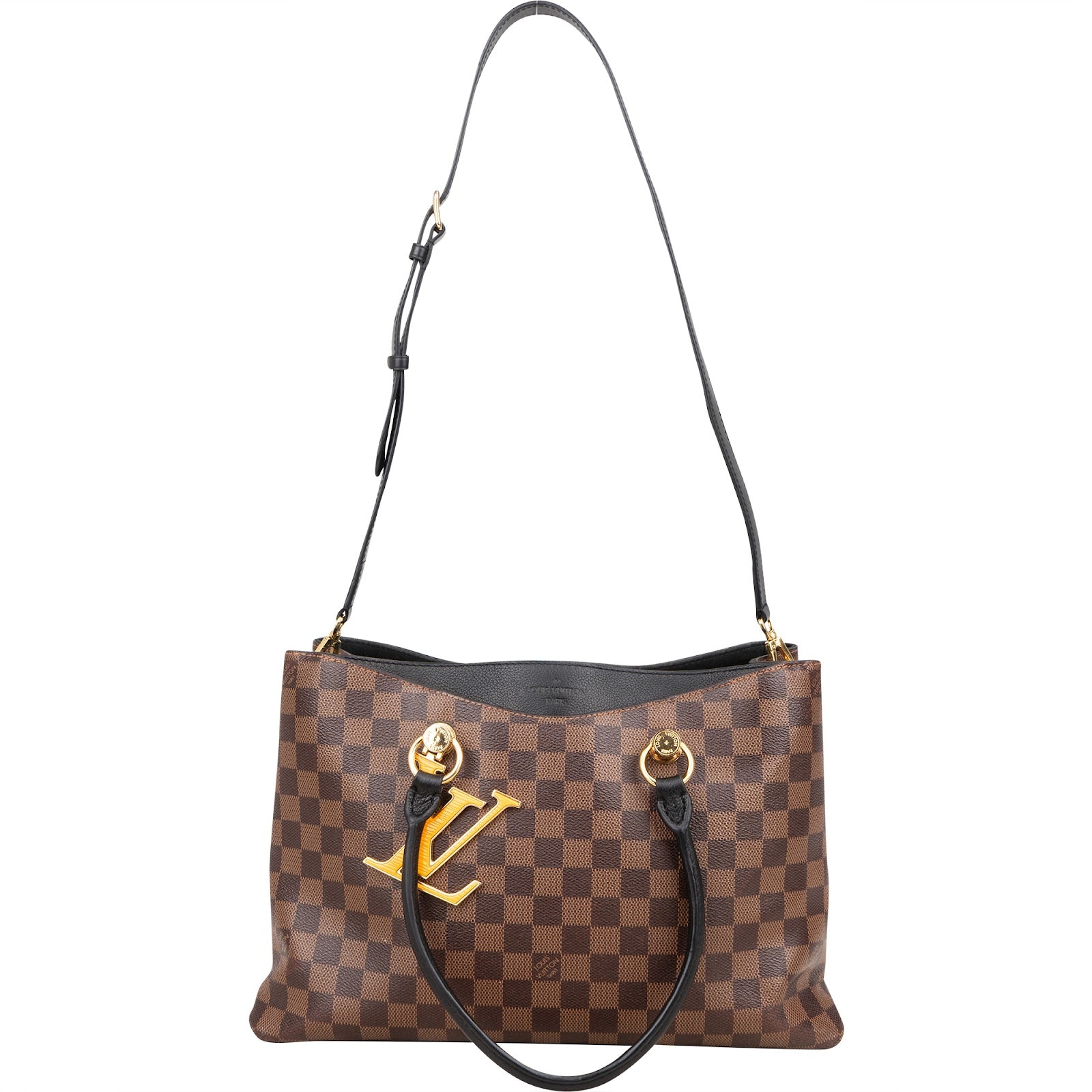 Louis Vuitton Monogram Damier Ebene Riverside Handbag - vintageandkickz