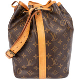 Louis Vuitton Monogram Canvas Sac Noé Petit Shoulder Bag