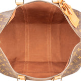 Louis Vuitton Monogram Canvas Keepall 50 Bandoulière Travel Bag
