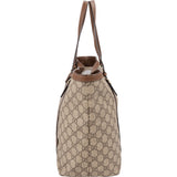 Gucci Monogram GG Supreme Tote Shopper Shoulder Bag