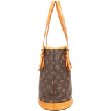 Louis Vuitton Monogram Canvas Bucket PM Shoulder Bag