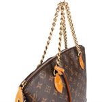 Louis Vuitton Limited Monogram Canvas Lockit Chain MM Handbag - vintageandkickz