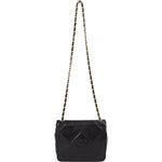 Chanel Stitching Lambskin CC Single Flap Crossbody Bag - vintageandkickz