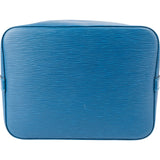 Louis Vuitton Blue Epi Leather Sac Noé Petit Shoulder Bag