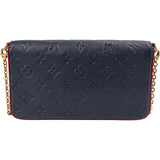 Louis Vuitton Leather Monogram Empreinte Félicie Pochette Crossbody Bag