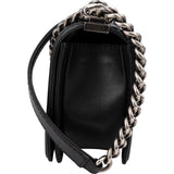 Chanel Quilted Lambskin Medium Boy Single Flap Crossbody Bag