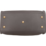 Yves Saint Laurent Grey Leather Cabas Chyc Handbag