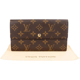 Louis Vuitton Monogram Canvas Sarah Wallet