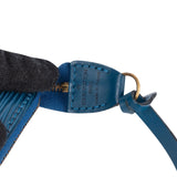 Louis Vuitton Blue Epi Leather Pochette Accessoires Handbag