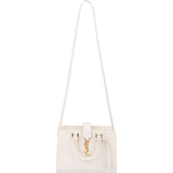 Saint Laurent White Leather Baby Sac Cabas Handbag