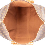 Louis Vuitton Monogram Canvas Keepall 50 Bandoulière Travel Bag