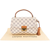Louis Vuitton Monogram Damier Azur Canvas Croisette Handbag