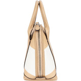 Coach Colorblock Stripe Mini Dome Satchel Handbag