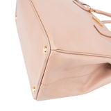 Prada Pink Saffiano Leather Galleria Tote Handbag