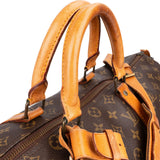 Louis Vuitton Monogram Canvas Keepall 50 Bandoulière Travel Bag
