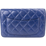Chanel Quilted Lambskin Wallet On Chain Crossbody Bag