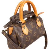 Louis Vuitton Canvas Monogram Mini Speedy Handbag