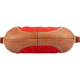 Coach Mini Monogram Signature Red Soho Hobo Shoulder Bag