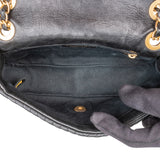 Chanel Quilted Lambskin Chevron Single Flap Crossbody Bag