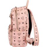 MCM Visetos Monogram Stark Studded 2 in 1 Mini Backpack