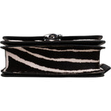 Coach Zebra Print Calf Hair Tabby Shoulder Crossbody Bag