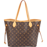 Louis Vuitton Monogram Canvas Neverfull MM Shoulder Bag