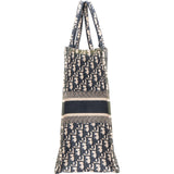 Christian Dior Trotter Monogram Jacquard Monogram Book Tote Handbag