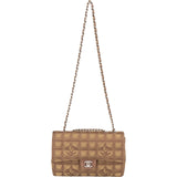 Chanel Monogram New Travel Line Single Flap Crossbody Bag