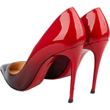 Christian Louboutin Patent Ombre Multicolor Leather Dégradé So Kate 120 Pumps (38,5)