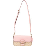 Coach Monogram Signature Canvas Leather Alie Shoulder Bag