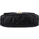 Chanel 19 Quilted Lambskin Medium Single Flap Crossbody Handbag