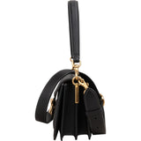 Coach Black Pebbled Leather Tabby 26 Shoulder Crossbody Bag
